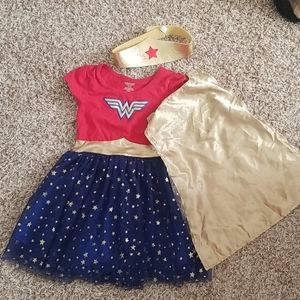 5T Girls Wonder Woman Costume